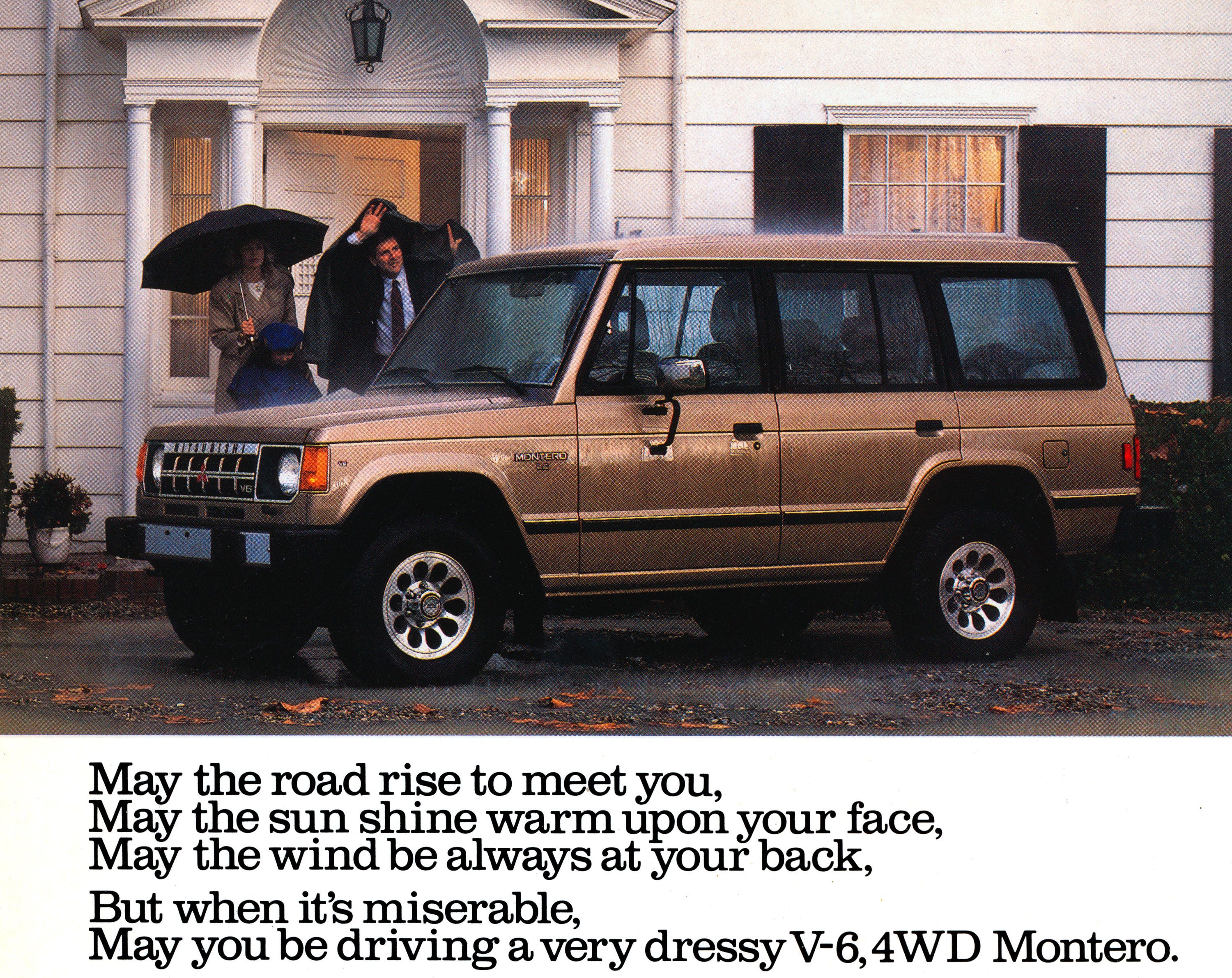 The Urbane, Sophisticated 1990 Mitsubishi Montero