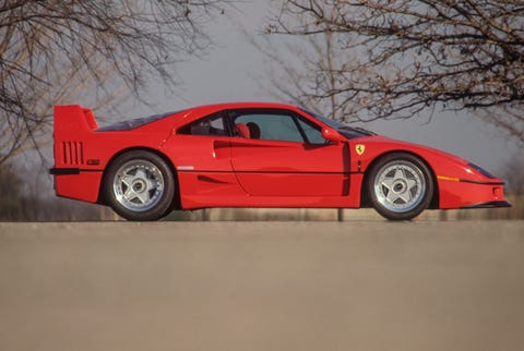 Tested 1991 Ferrari F40 Feasts On The Timid