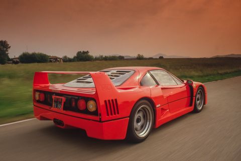 Tested 1991 Ferrari F40 Feasts On The Timid