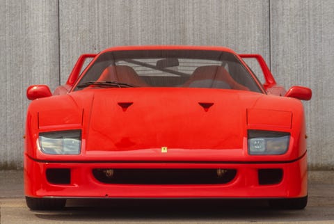 tested 1991 ferrari f40 feasts on the timid