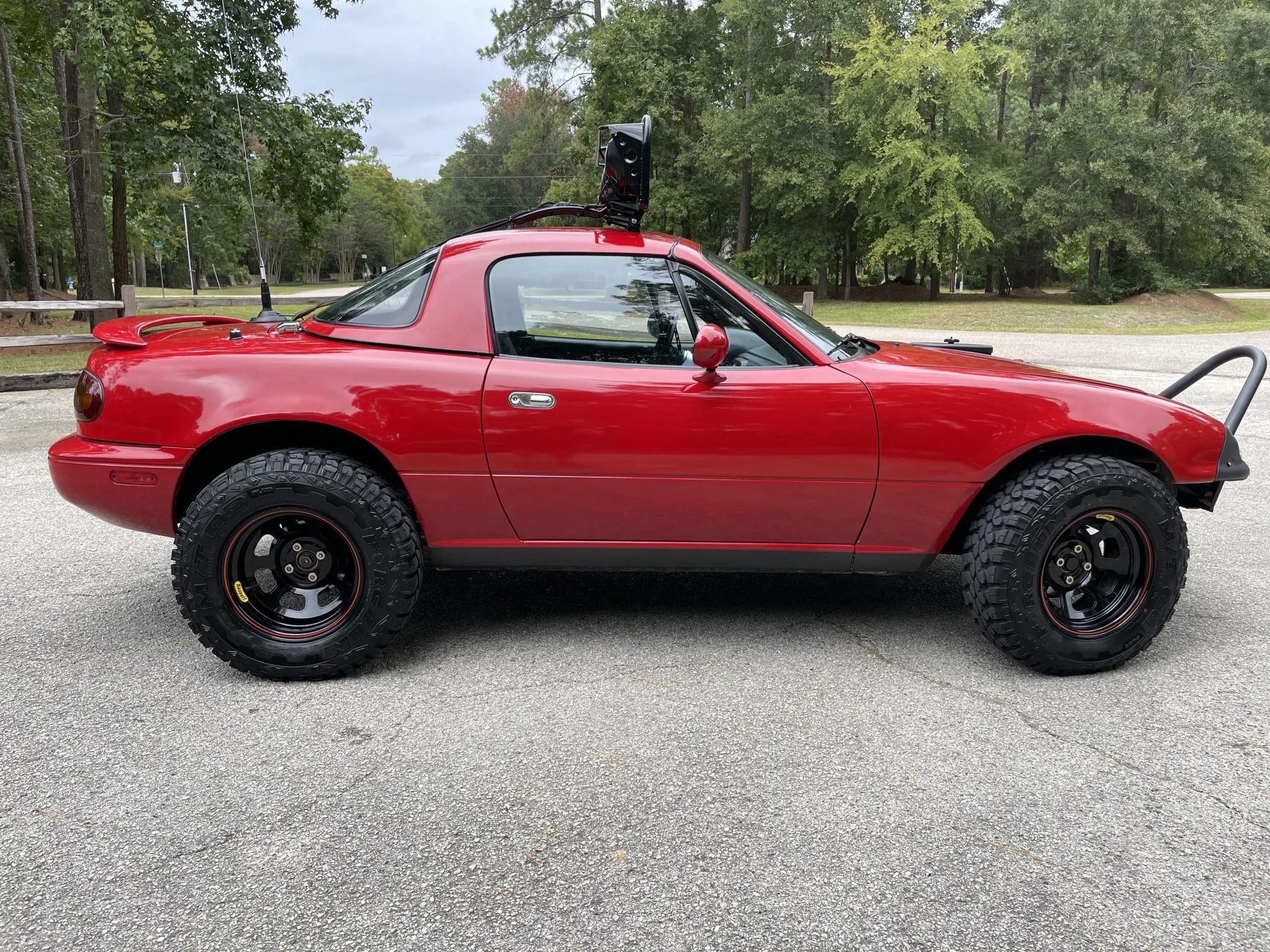 Finally, a V-8-swapped, Safari-build NA Miata | Flipboard