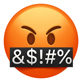 Image result for curse word emoji