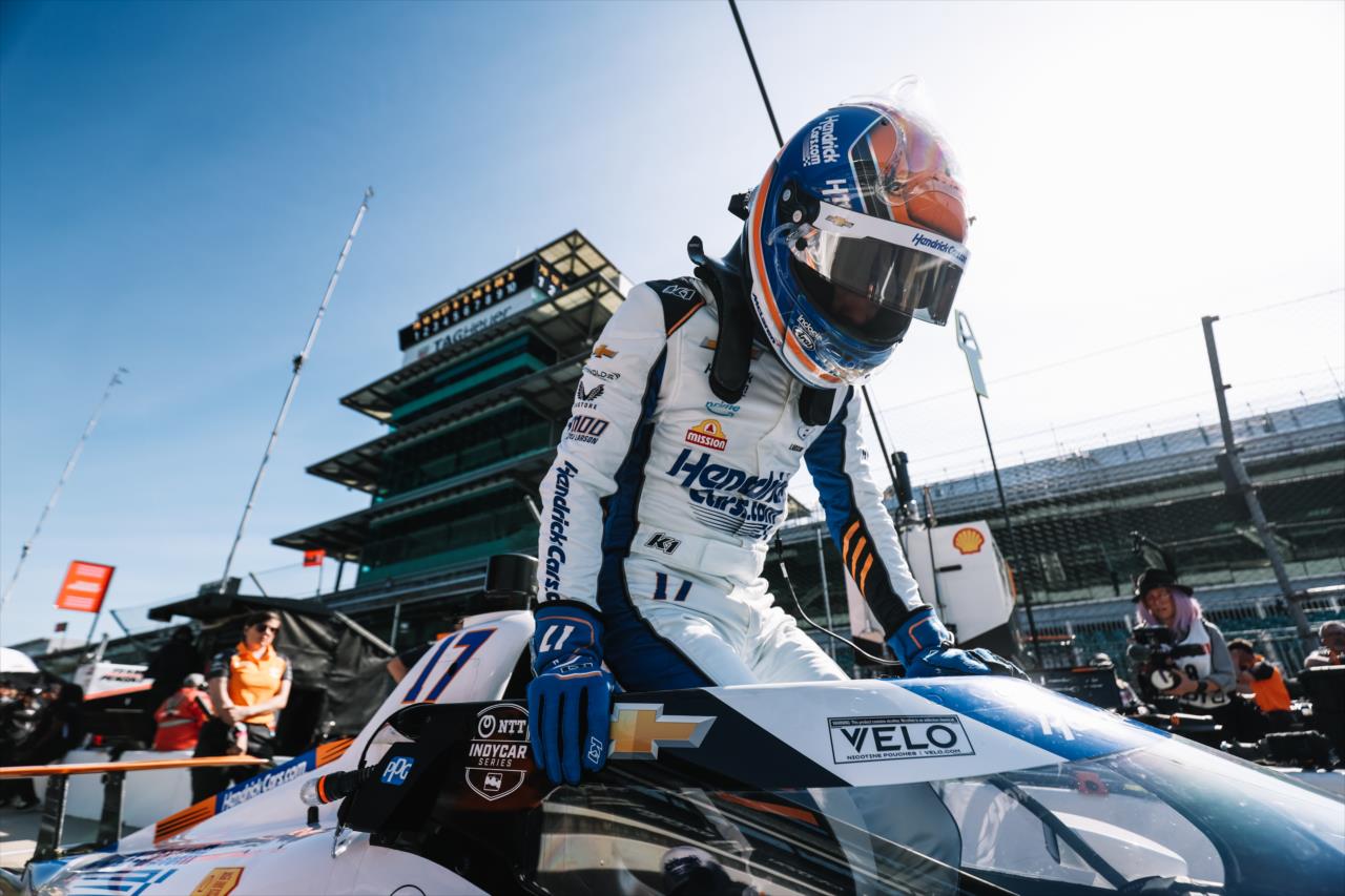 Would Larson Really Give Up a Chance at the Indy 500 Pole for This?