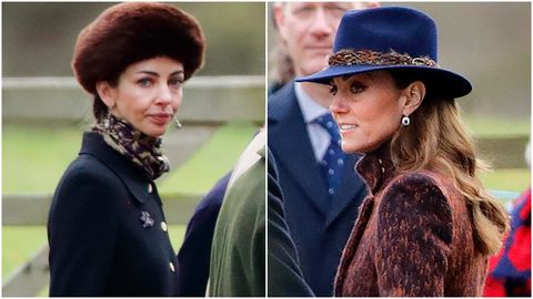 Kate Middleton and Rose Hanbury Spotted at Church After Prince William ...