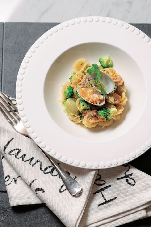 ブロッコリとあさりのオレキエッテ Elle Gourmet エル グルメ