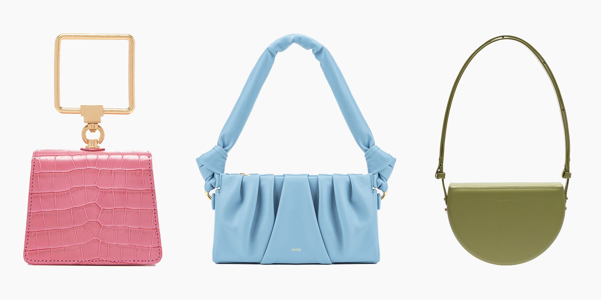 Blue Handmade Unique Design Evening Handbags for Chic Women