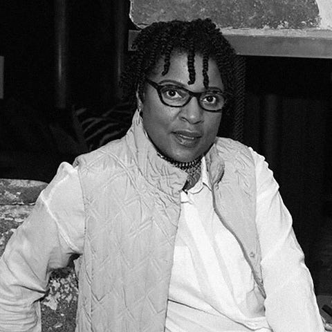 black and white headshot