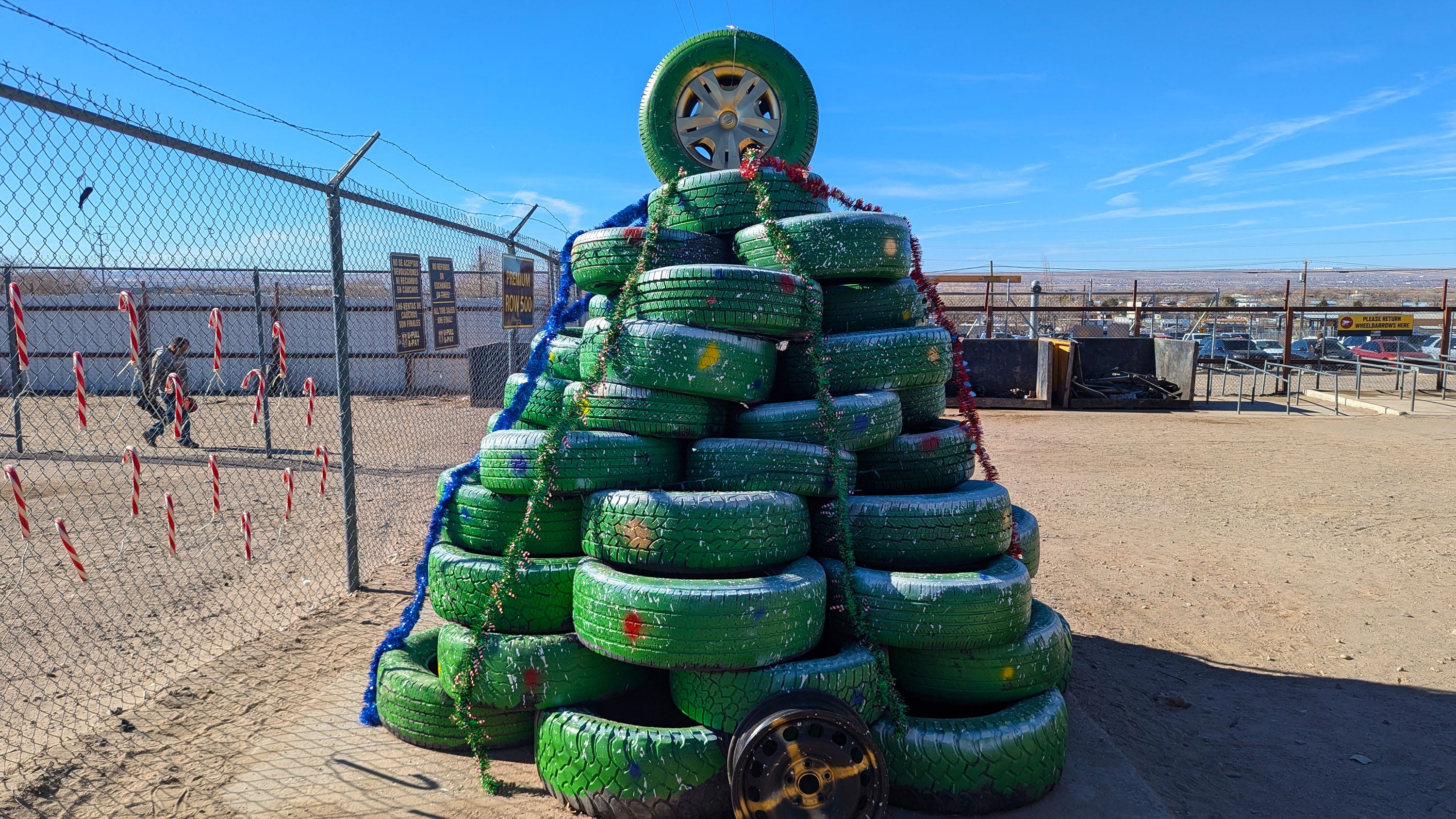 Merry Junkyard Christmas, from New Mexico!