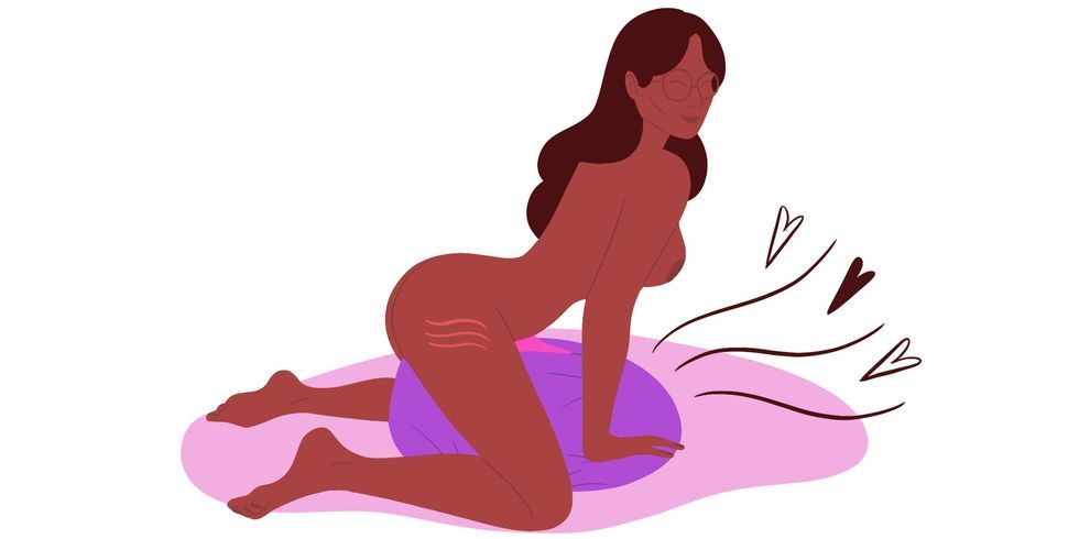 Sex using pillow