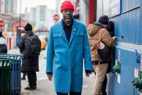 Menswear Street Style New York Fashion Week Men's