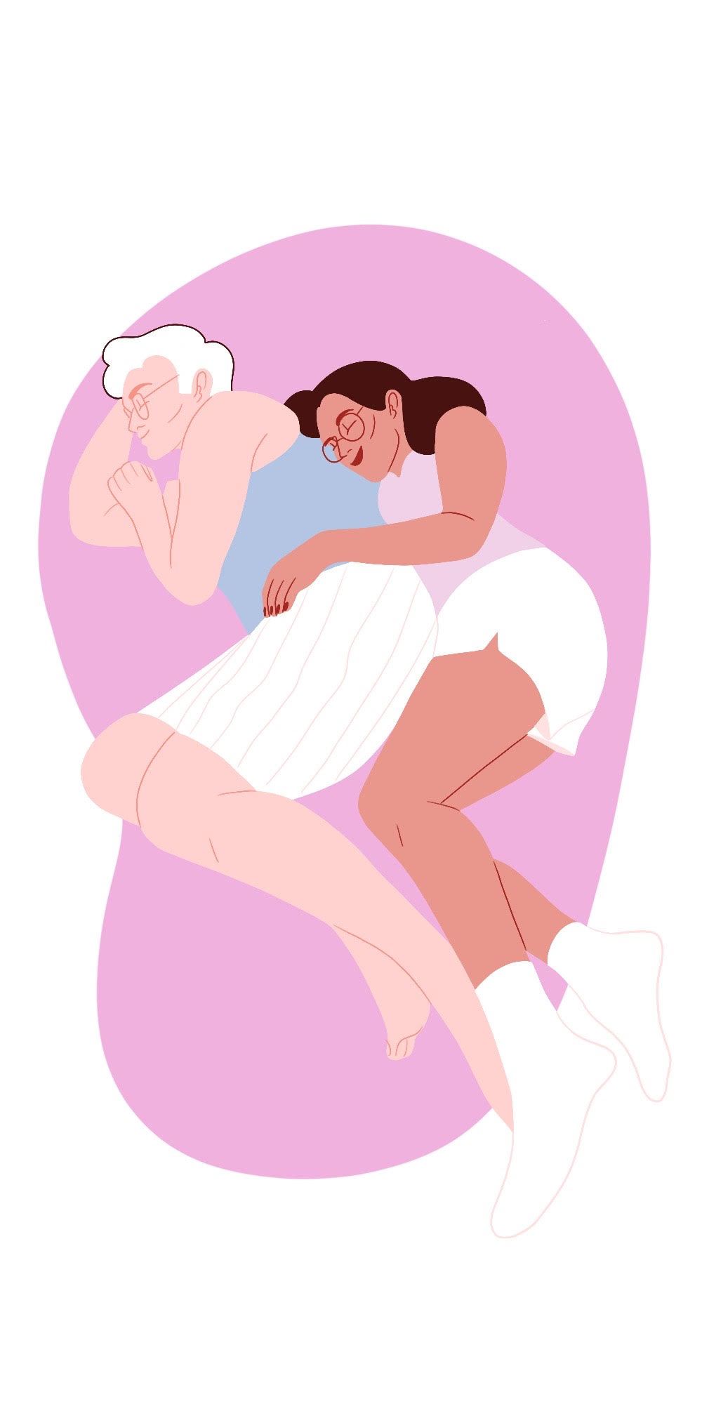 Different ways to cuddle