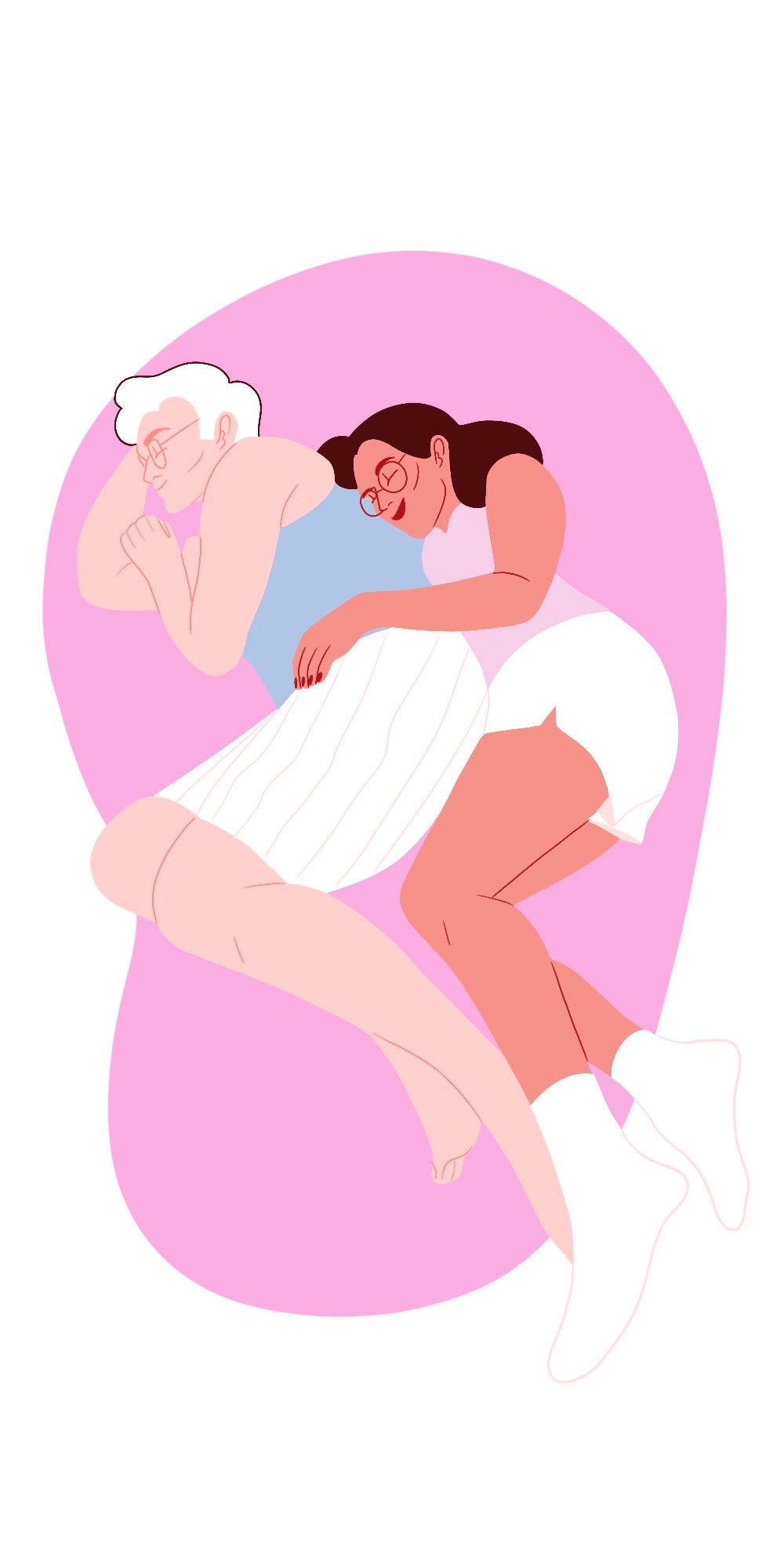 snuggling positions