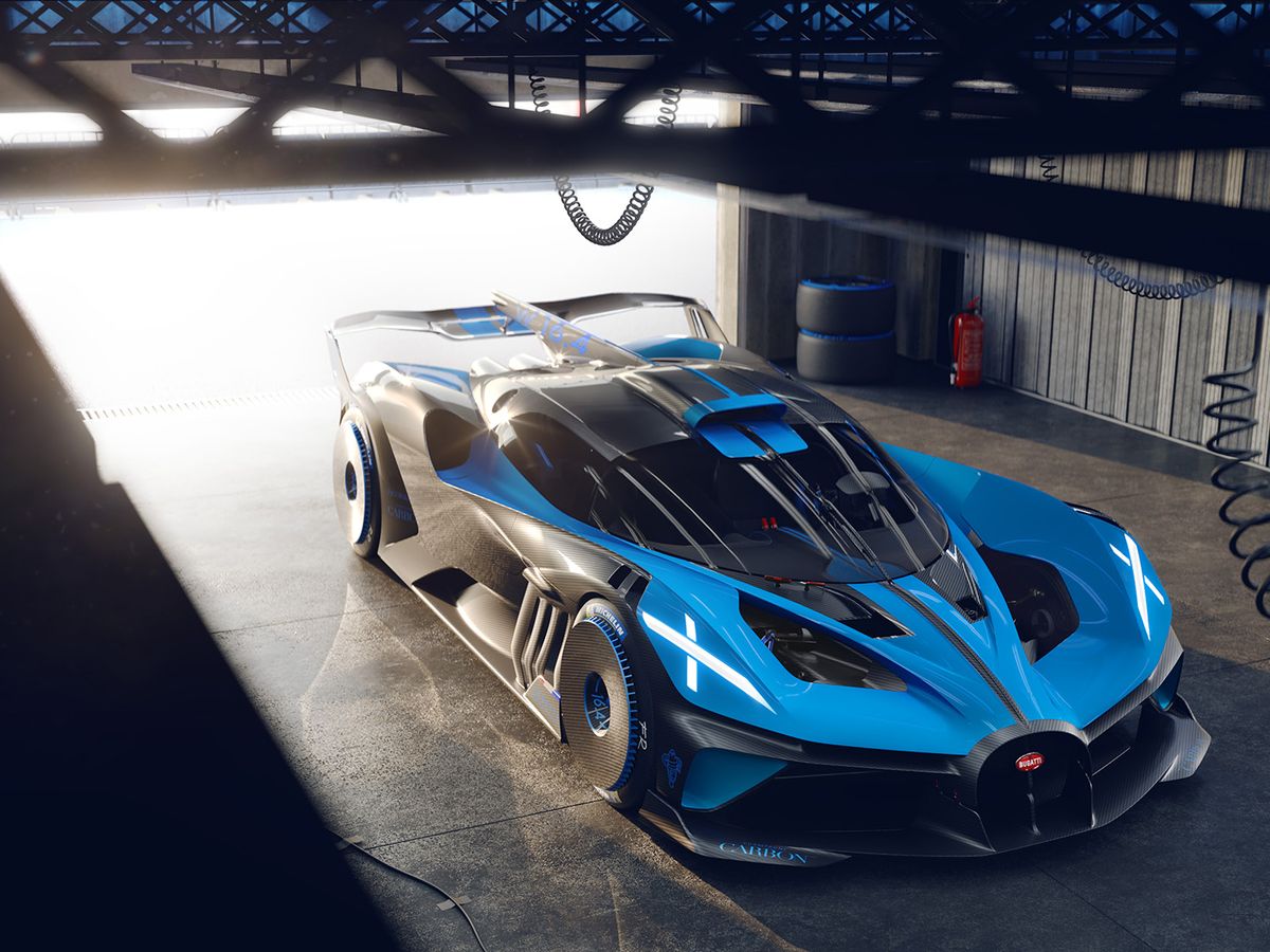 Bugatti Bolide: El hypercar más extremo sale a pista