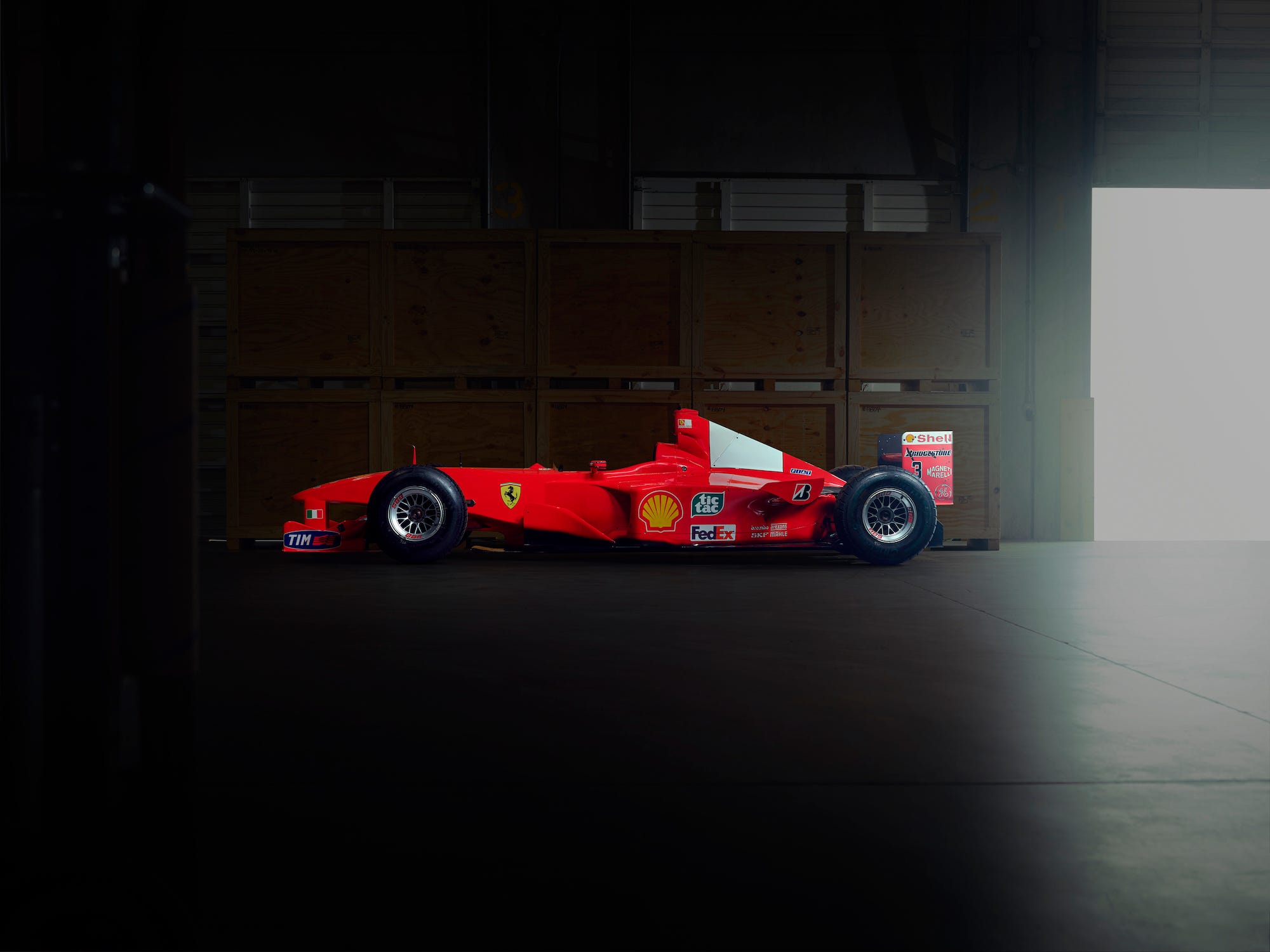 Schumacher's Ferrari F1-2000 Is Heading to Auction