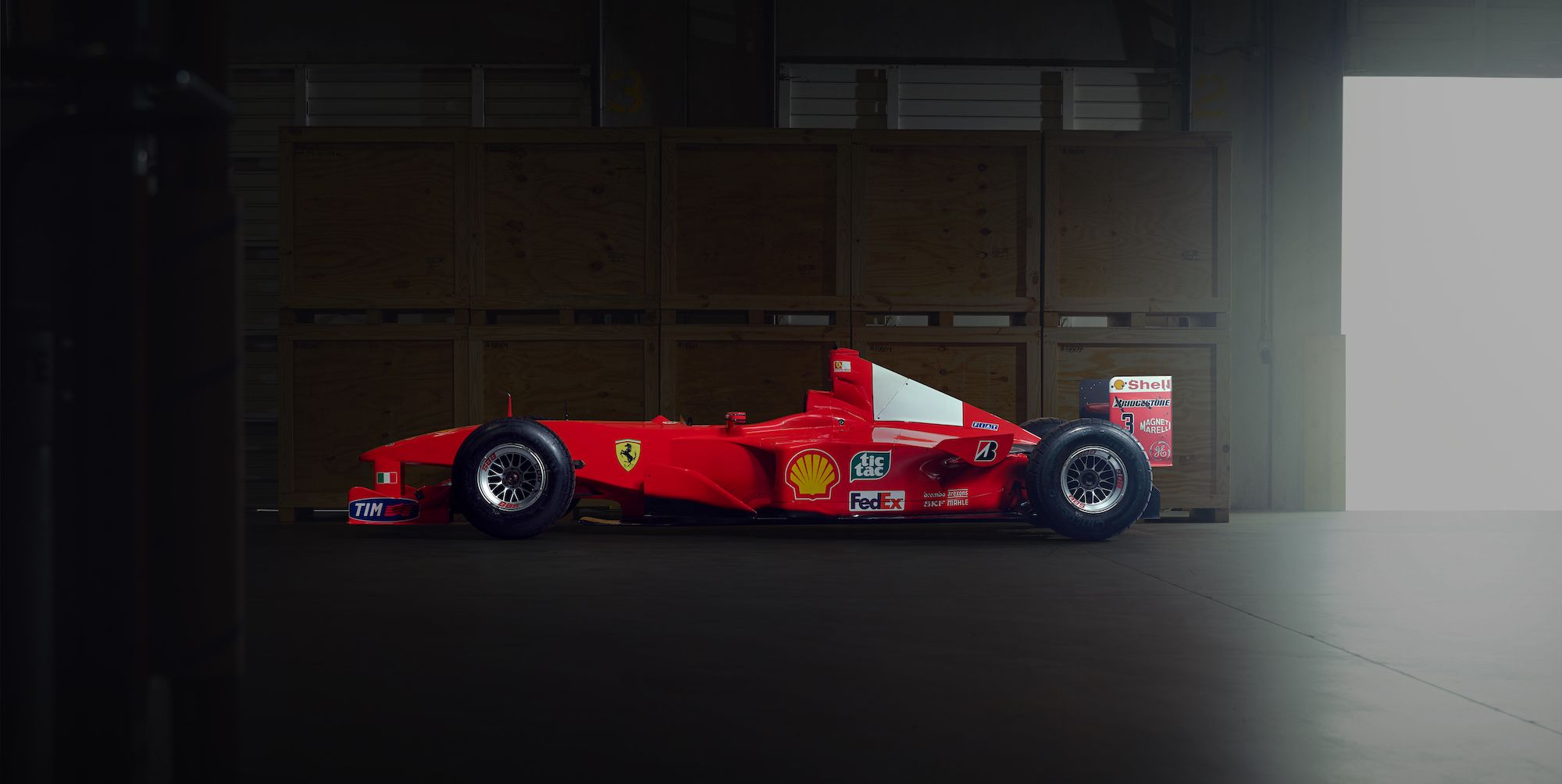 Schumacher's Ferrari F1-2000 Is Heading to Auction