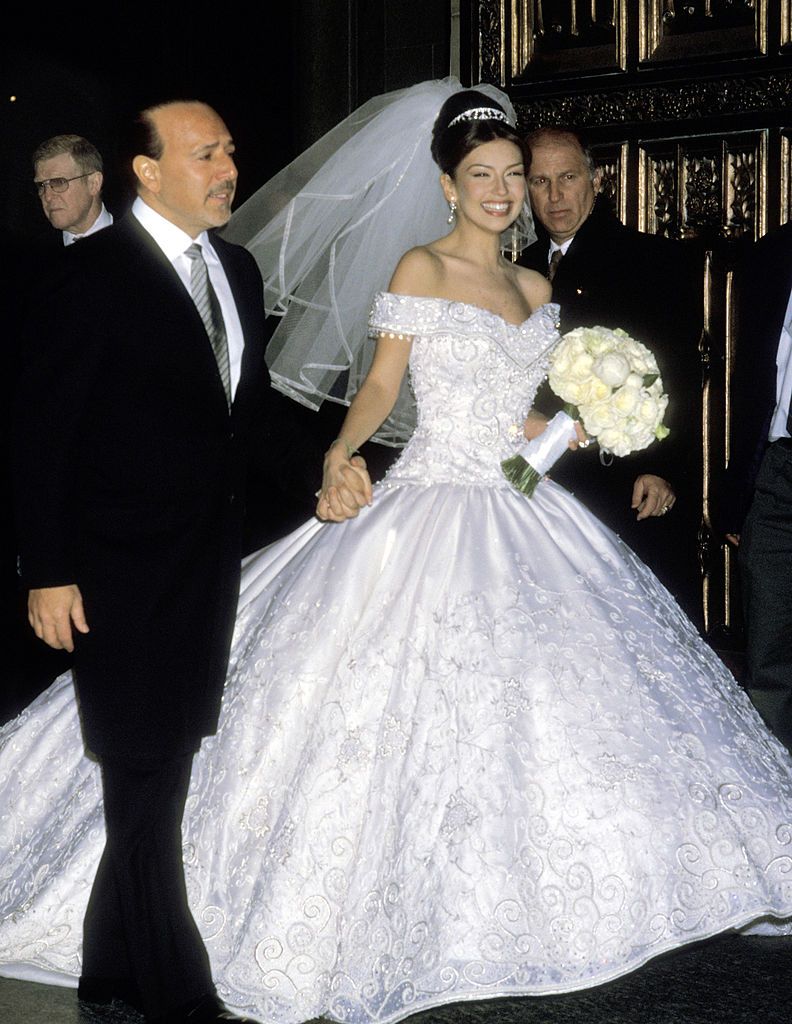 wedding dresses from the 90s