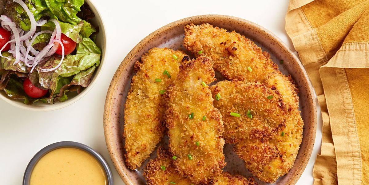 Air Fryer Chicken Strips Reciep / Pin On Air Fryer - Check out these amazing air fryer chicken recipes to make for an easy weeknight dinner.for those of you who have wondered if you can make chicken wings, fried chicken, and chicken tenders in your air fryer, here's the answer you've been waiting for: