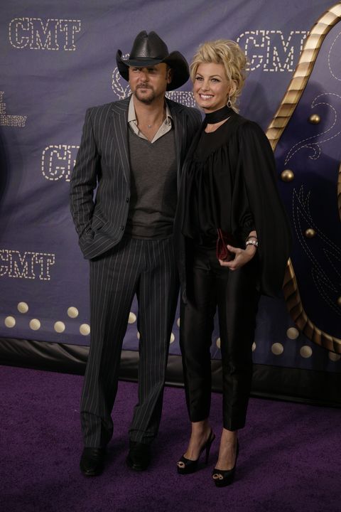 tim mcgraw and faith hill at the 2008 cmt awards