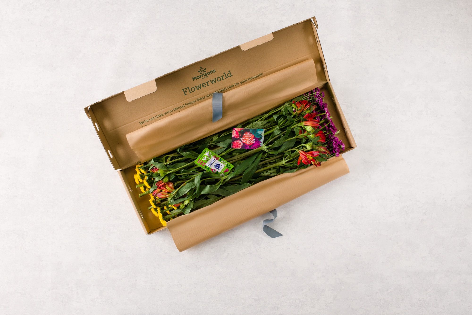 Morrisons launches affordable letterbox flower delivery service