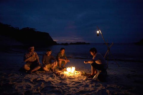 How To Camp On The Beach Menshealth Com