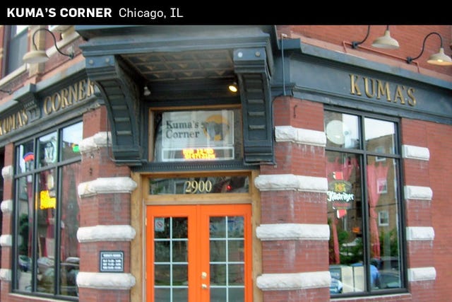 Midwestern Restaurants: Kuma's Corner