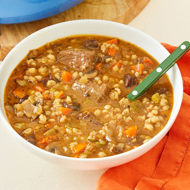 Best Beef Barley Soup Recipe How To Make Beef Barley Soup