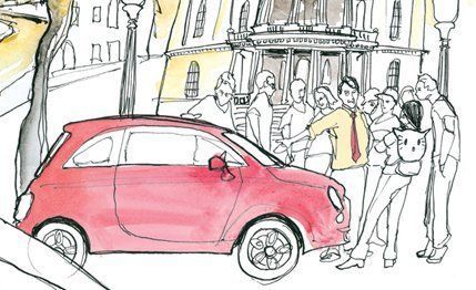 pj o'rourke and the fiat 500