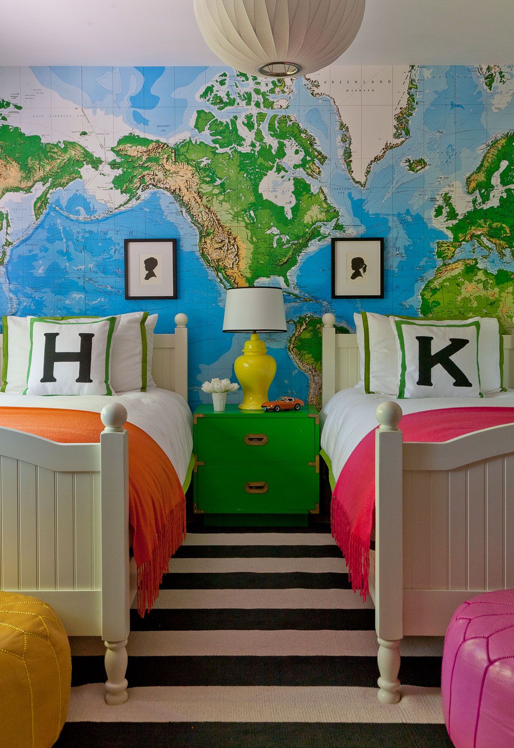 kids bedroom wall design