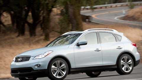 2013 Infiniti EX front 2013 Infiniti EX front