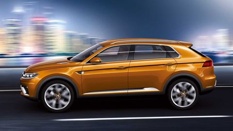 Volkswagen CrossBlue Coupe concept lateral