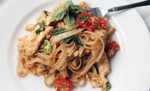 Cook Spicy Drunken Noodles