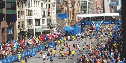 2013 Boston Marathon Boylston Street