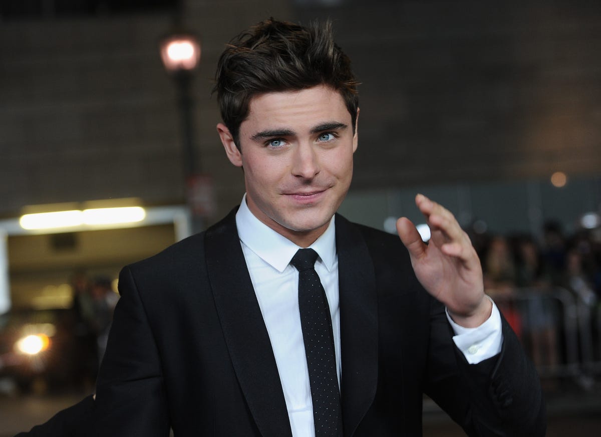 Zac Efron: todos los cortes (y colores) de pelo que ha llevado