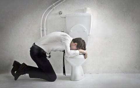 Image result for throw up toilet