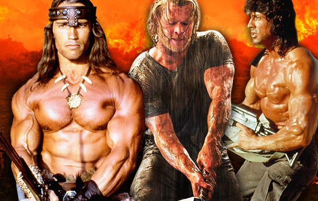 Most Ripped Action Stars