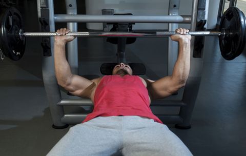 Bench Press Body Weight 10 Reps