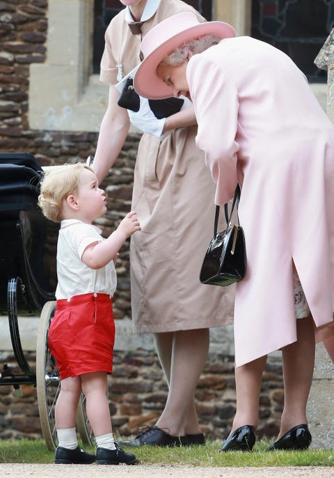 queen elizabeth prince george 2015