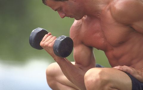 lift weights man should every why flexing indulge moment arm right