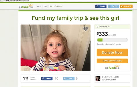 how one guy used a crowdfunding website to pay for his family vacation