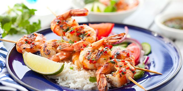 Grilled Shrimp with Cilantro: Men's Health.com