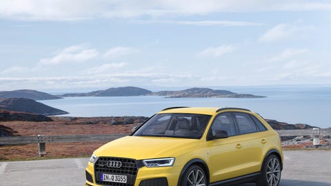2018 Audi Q3 front 2018 audi q3