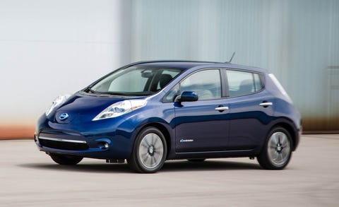 Nissan Leaf 2017 года