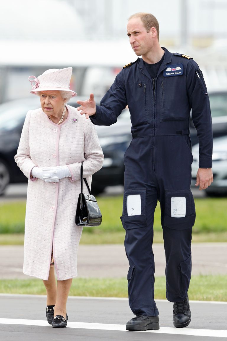 Prince William Welcomes Grandparents Queen Elizabeth and 