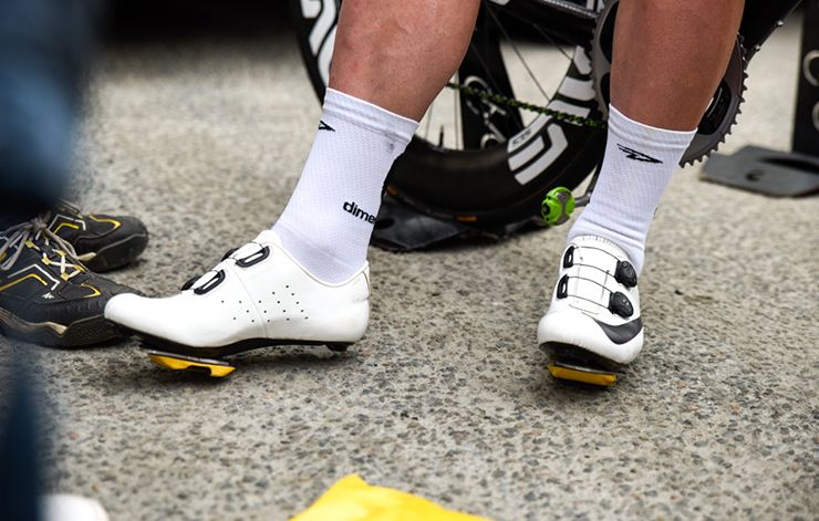 The Road Shoes Worn in the 2016 Tour de 