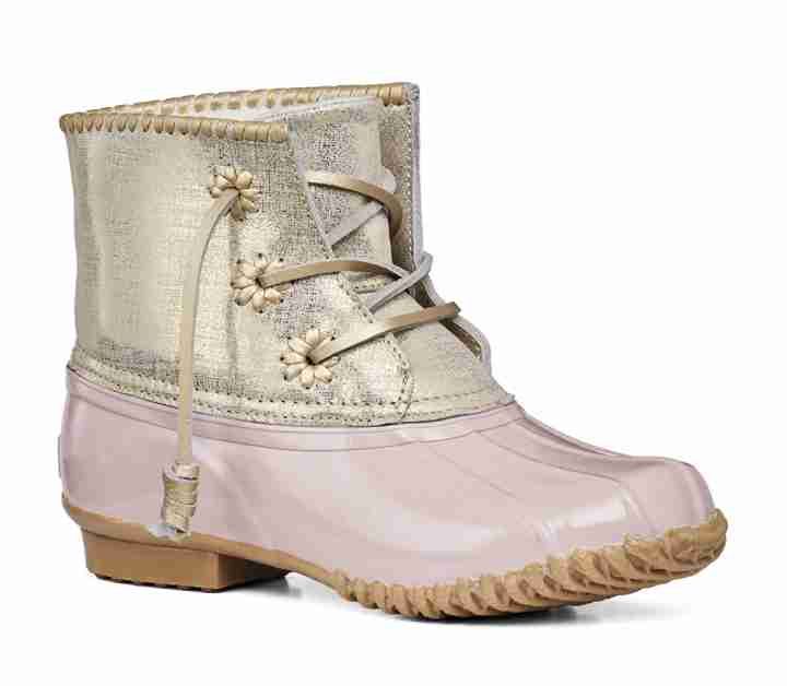 jack rogers duck boots pink