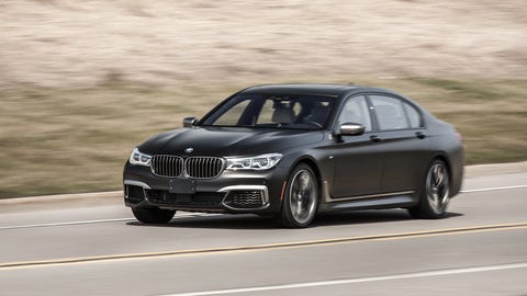2018 BMW 7 Series driving 2018 bmw 7 series