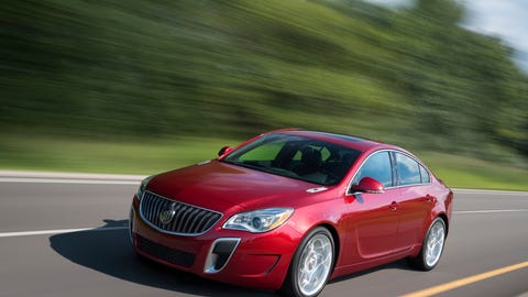 2017 Buick Regal GS Driving 2017 buick regal gs