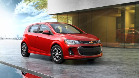 2017 Chevrolet Sonic Front 2017 chevrolet sonic
