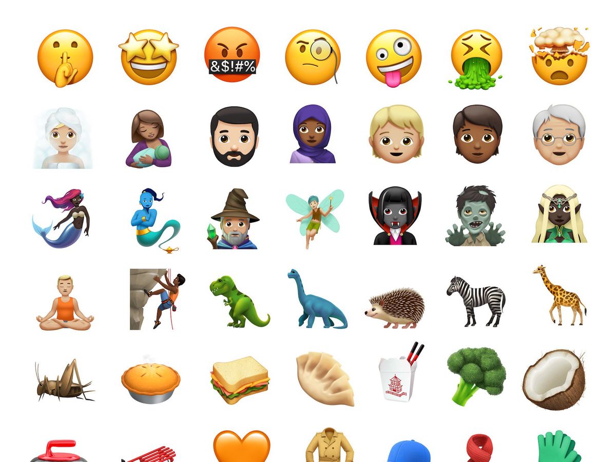 Así son los nuevos emojis de Apple que llegan con el iOs 