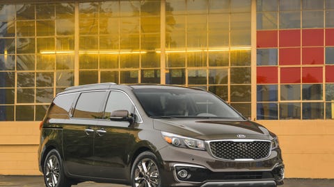 2017 Kia Sedona Front 2017 kia sedona
